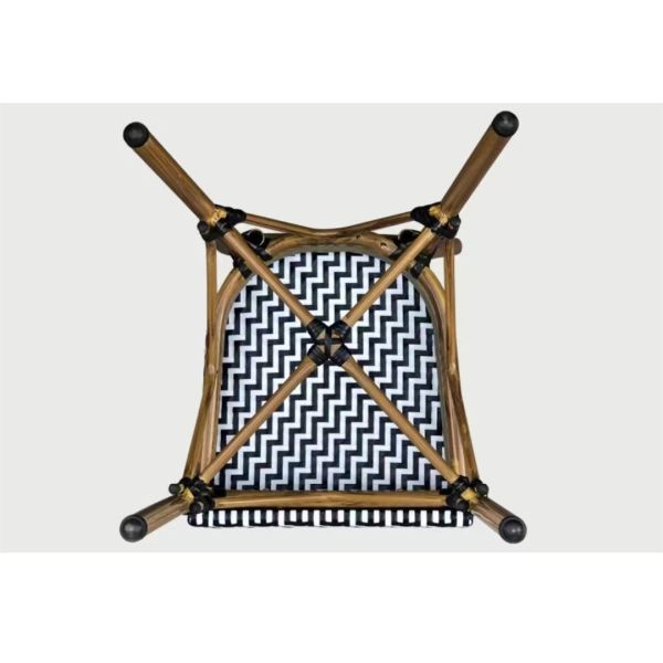 Outdoor Tables and Chairs Cafe Dining bar Garden Retro Rattan Dining Table and Chair Set
