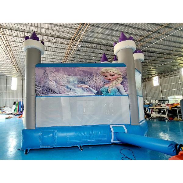 Hot Sale Inflatable Jumping House Frozen Cartoon Inflatable Slide For Party Inflatable Combo Castle For Outdoor Indoor