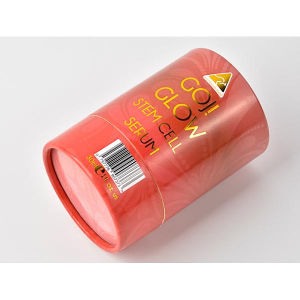 Cartucho rígido 30ml do cilindro da folha de ouro para o empacotamento cosmético