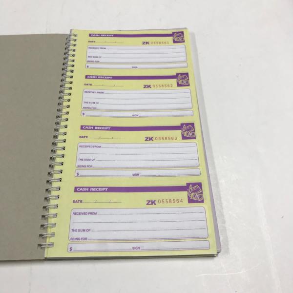 Cash receipt book Customizable Invoice Books Delivered to Your Specified Address with Company Name