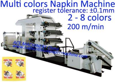 Napkin Printing Machine With Best Quality Printing On Napkins From China