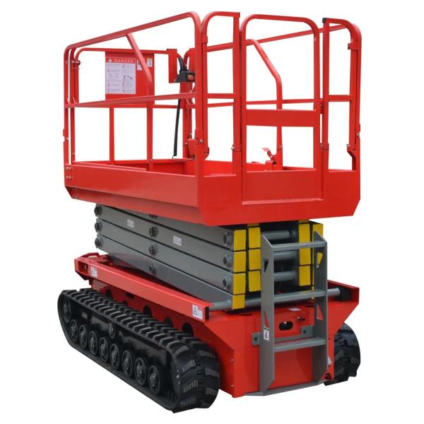 Mobile Scissor Lift 200kg 320kg 450kg Crawler Electric Lifting Platform