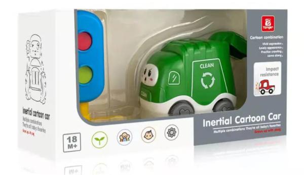 Cartoon Toy Car Novelty Land Car Friction Toy Car Can Slide on The Ground Interactive Toys