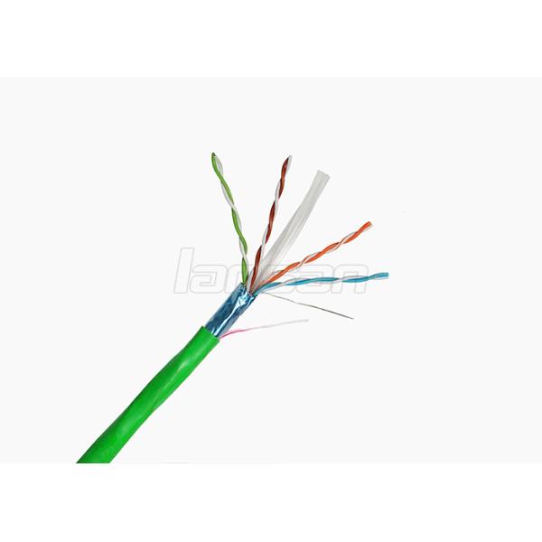 Внутренний ПВХ 4 пары CCA Cat 6 FTP-кабель 305 м сетевой кабель Fluke Test