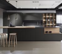 Categoria modular moderna dos armários de cozinha 18mm do MDF da membrana Chip Board E1