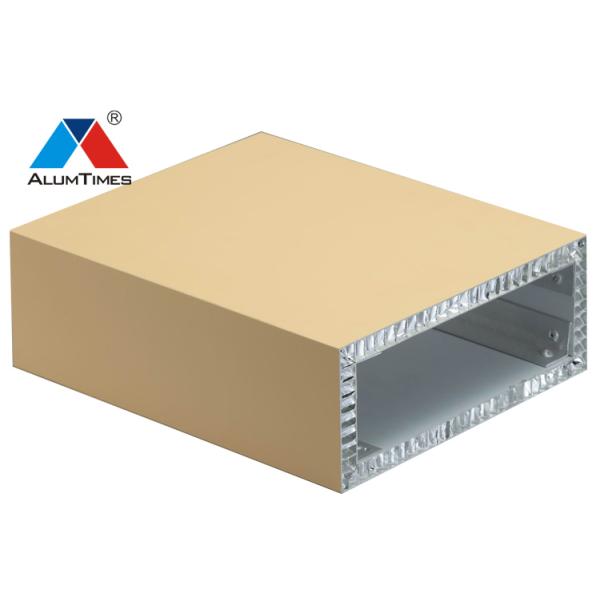 50mm PVDF Coated Aluminum Honeycomb Panels Anti Corrosion For Canopy