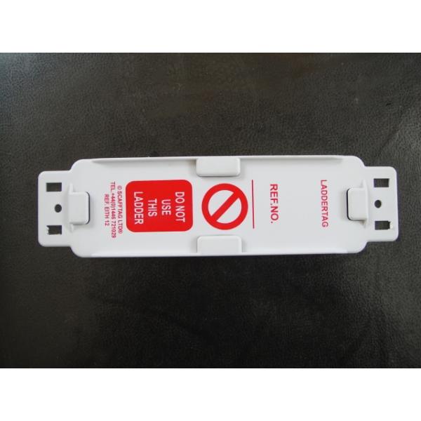 Ladder Tag ABS Material Small Size / Scaffolding Safety Products