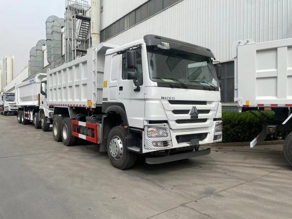 25-30t 7500*2450*3450mm Used Howo Truck Howo Dump Truck in and 7500*2450*3450mm Size