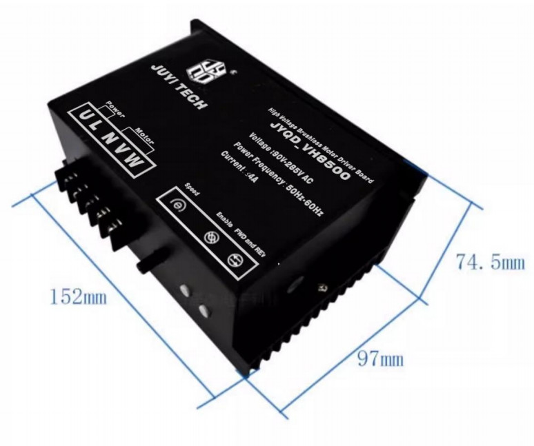 JUYI 110V/220V AC High Voltage BLDC Motor Controller Speed Controller для трехфазного бесшовного двигателя