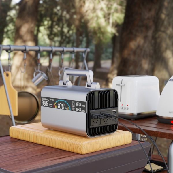 Multi-interface Mobile Power Bank with 294.4Wh Capacity and 120W Fast Charging for All Devices