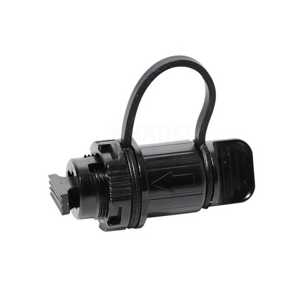 SC impermeável Singlemode exterior do adaptador 4.8mm da fibra ótica IP68 mini