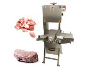 A máquina congelada comercial do cortador da carne massacra o osso que vê 500kg/h