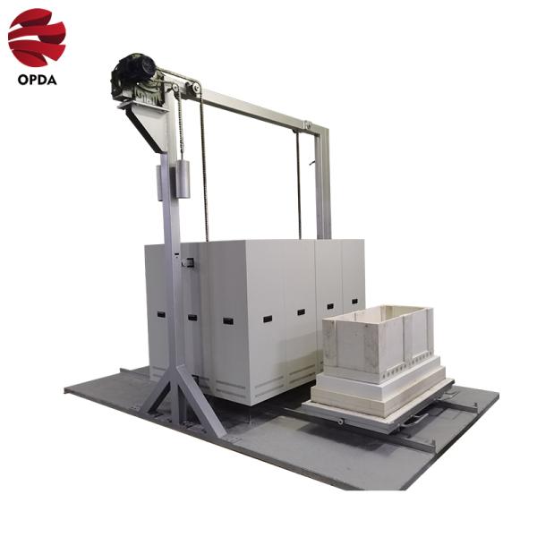 Customized Configuration Elevating Lift Furnace Data Recording Efficient Thermal Insulation