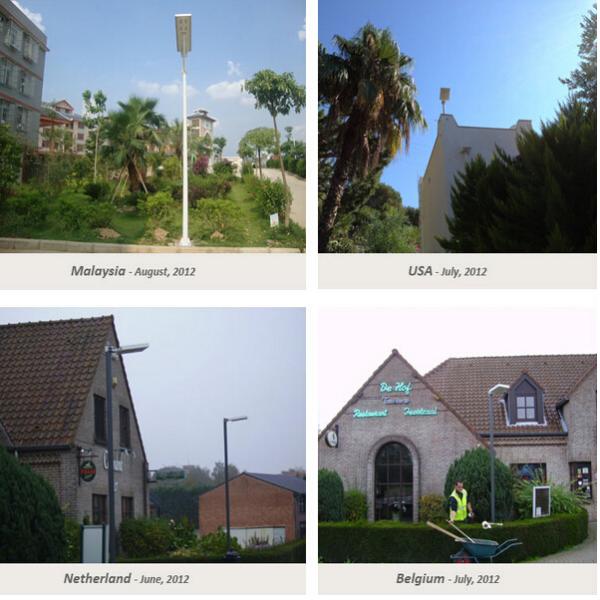 High Quality Adjustable 5W Integrated Solar Street Light With 2 years Warranty
