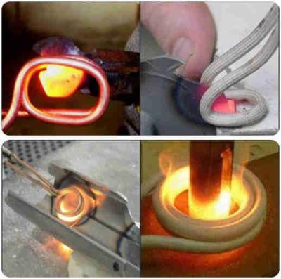 High Frequency Induction Brazing Machine Copper Brazing Welding Of Copper Tubes For Air Conditioners