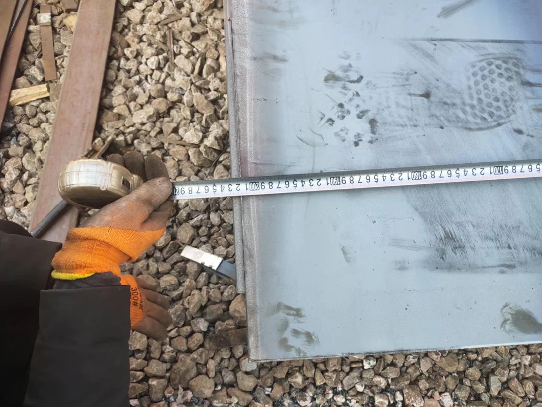 Resistencia al desgaste NM500 Blindaje Ar500 Placa de 12 mm longitud 2440 mm anchura1220 mm