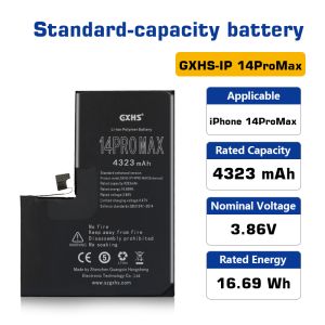 Standard Capacity Rechargeable Battery for iPhone 14ProMax with OEM Standard &