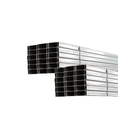 Tubos quadrados GI galvanizados ASTM A53 seção oca tubo de alumínio 50*50mm