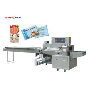 Packaging Machinery Equipment Horizontal Packing Machine Featuring Film Width