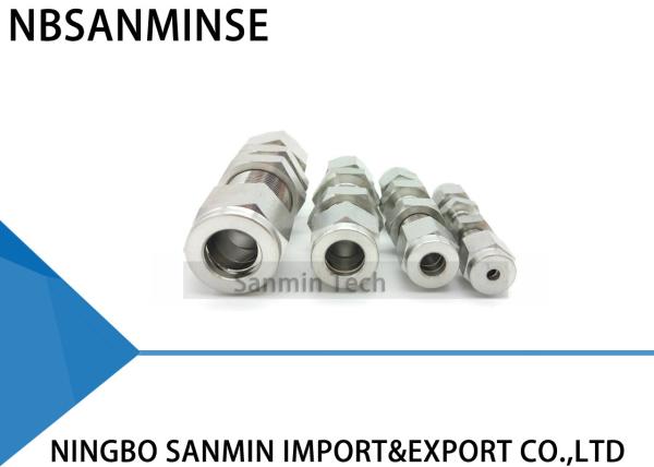 Encanamento apropriado pneumático de aço inoxidável Sanmin de alta qualidade cabendo da união SS316L do anteparo dos BU