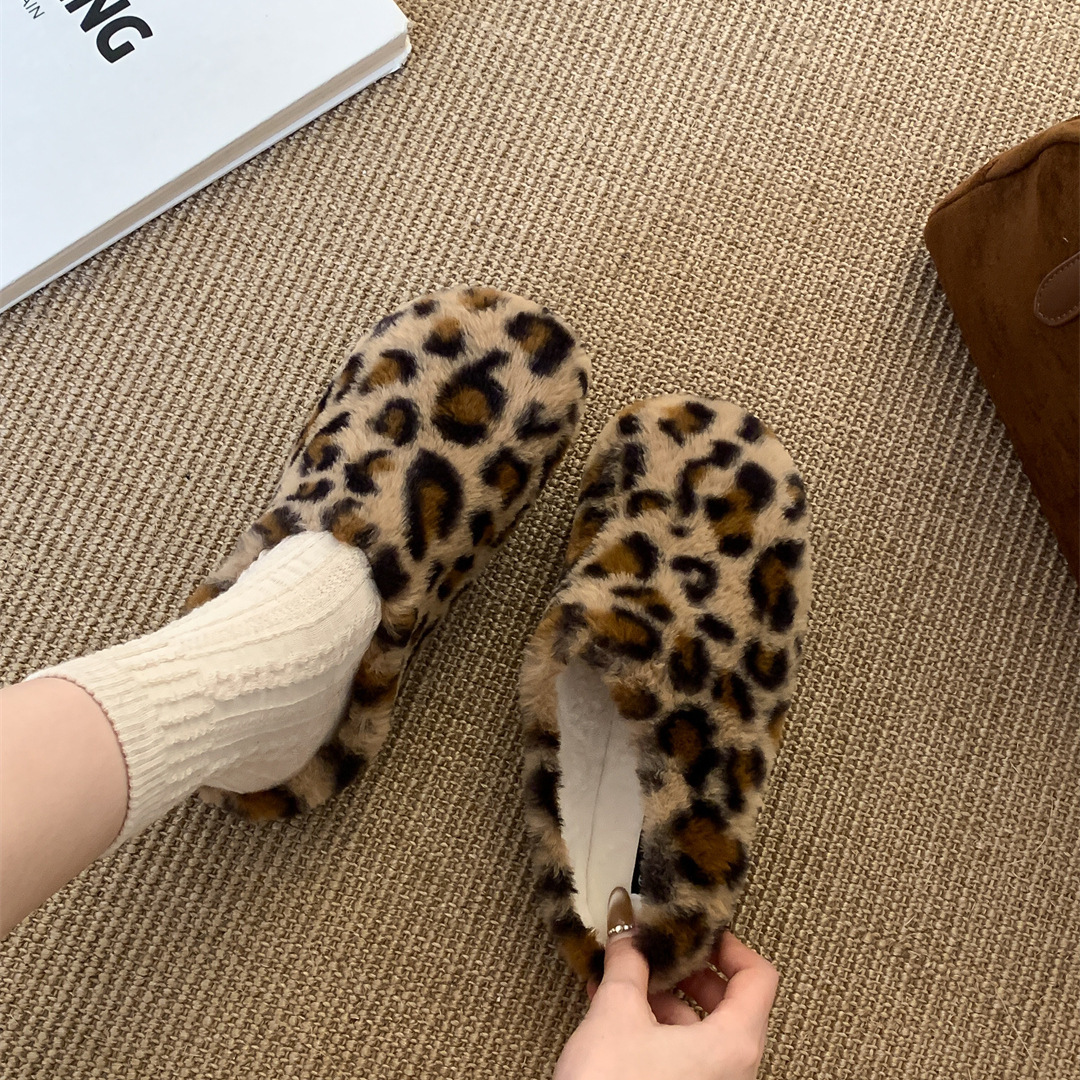 Cute Fluffy Winter Warm Slippers