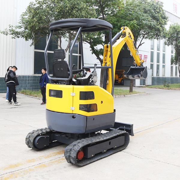Maximum Excavation Depth 2200mm Mini Excavator 1800kg Small Digging Machine