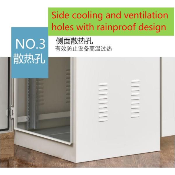 Customized 9U Outdoor Rainproof Cabinet for Distribution Box Electric Control Box IP65