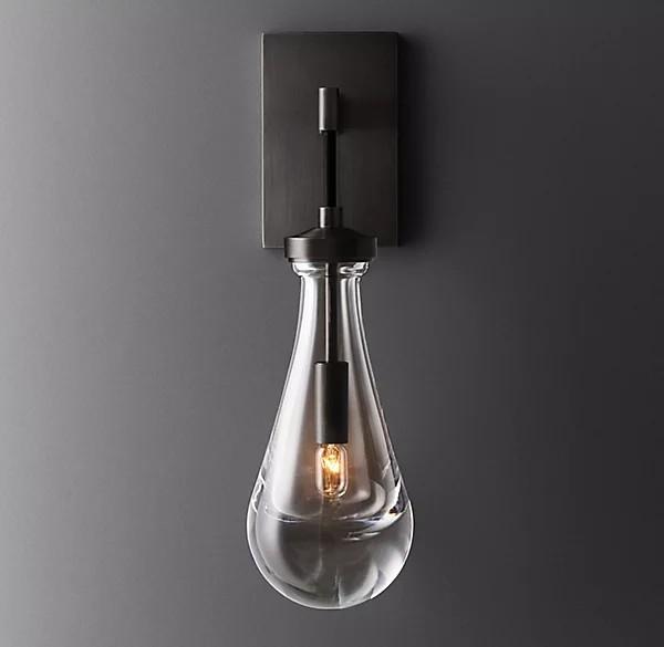 Lâmpada de parede LED Método de instalação de parafusos de quarto para lâmpadas de parede decorativas