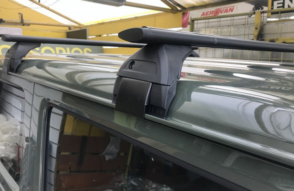 Black Aluminum Roof Rack Cross Bars car top luggage rack for Isuzu Jimny 2020