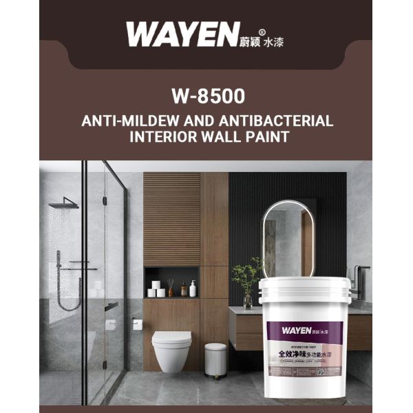 OEM ODM Anti-mold Antibacterial Interior Wall Coating Long-lasting Color Retention Moistureproof Water-based Wall Paint for Home
