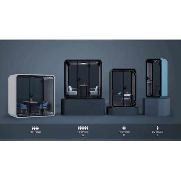 стручки Oundproof офиса естественного света 4000K частные акустическое