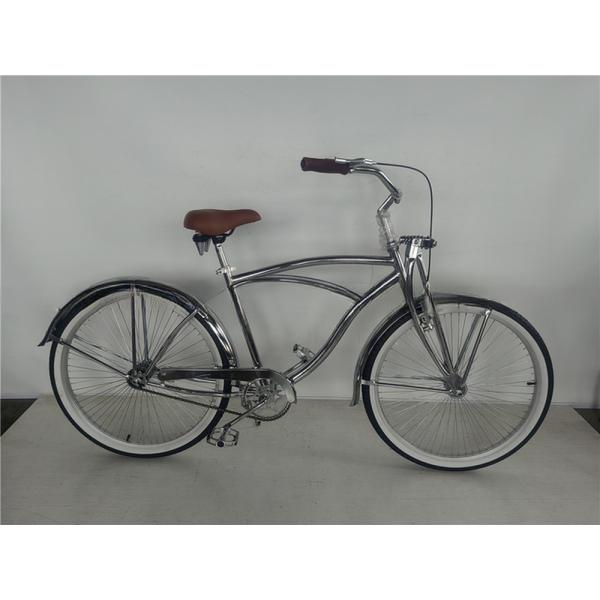 160kg Load Capacity Shimano Grip 26 Lowrider Complete Chrome Bike for Your