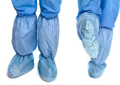 Nonwoven Surgical Medical Disposable Boot Covers Waterproof For Cleaning Room