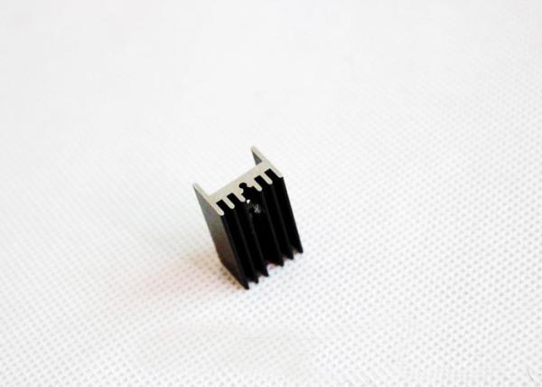 Fin Radiator Extruded Heat Sink Profiles Electrophoresis Surface Treatment