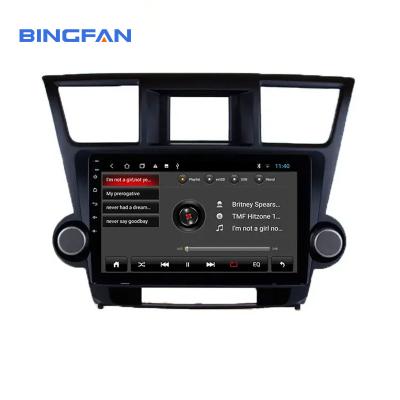 Android 9.0 Quad Core 1+16GB Car DVD Stereo Radio Para Toyota Highlander 2009 2010 2011 2012 2013 2014 10 polegadas
