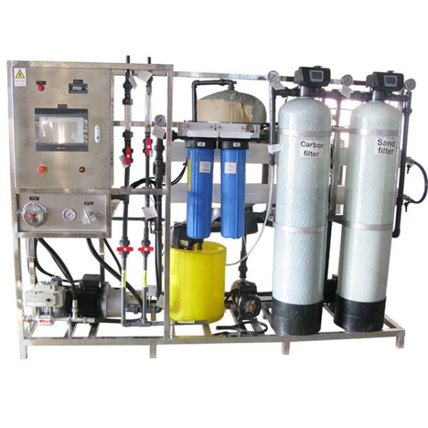 6 Mpa Sea Water Treatment Plant , 10000LPD Seawater Desalination Equipment