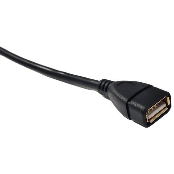 Connecteur industriel femelle 300V d'aviation d'USB de harnais de fil