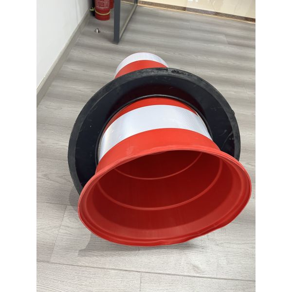 FZT3 Barriers 900mm South American 6.9kgs Traffic Drum Barrels Crash Safety Traffic Barrel Road Orange Barrier Heavy Duty 