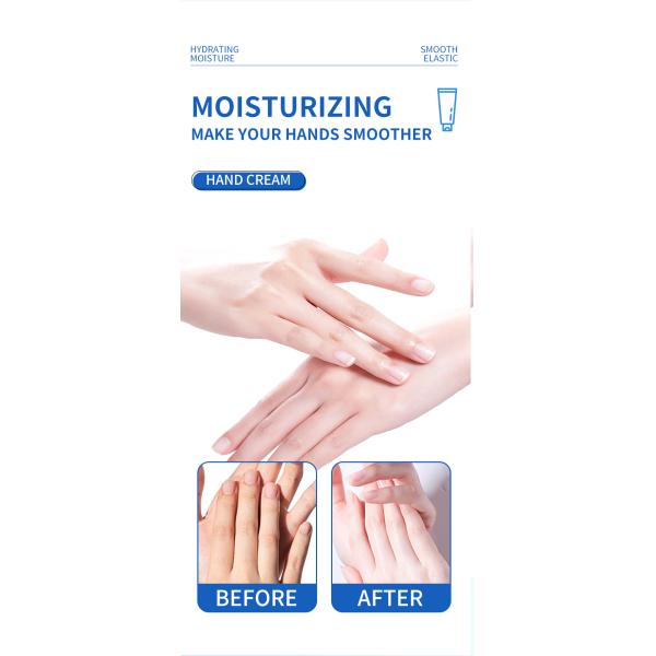 Logotipo personalizado Mujeres Loción para manos de invierno Hidratante de piel agrietada Mejor crema para manos para manos envejecidas Suministro OEM