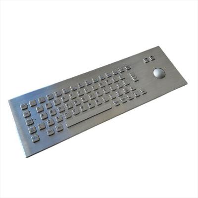 kiosk IP65 / IK07 WATERPROOF DUSTPROOF Explosion Proof Industrial Keyboard SUS304 Front Panel Mounted -40℃