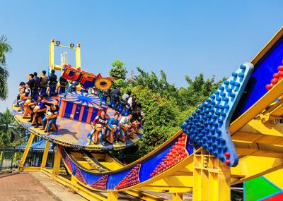 28m Theme Park Rides UFO Rides With Track 24 Seats CE ISO Certification