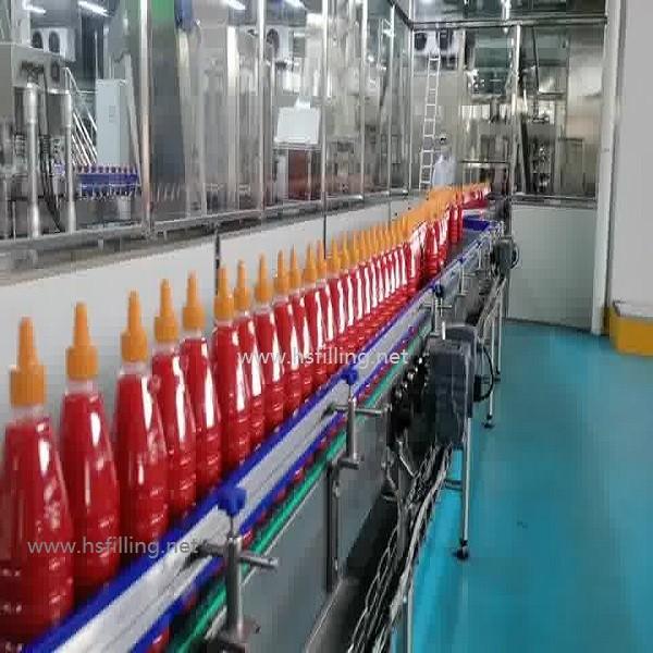 SS316L Tomato Sauce Ketchup Filling Machine 380V 20000bph