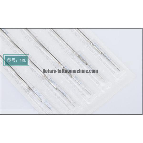 1014RL High Quality Assorted Sterile Tattoo Needles With Sterilization Indicator , 316 Stainless Steel 50pcs of pack