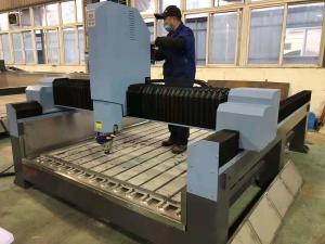 2030 Double XYZ 3 Axis Stone CNC Machines 3000mm Granite Engraving Machine