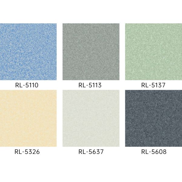 Eco-Friendly Easy-Clean Antibacterial Hospital Floor Vinyl