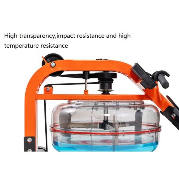 Black Steel Intelligent Water Resistance Rowing Machine for Home Gym