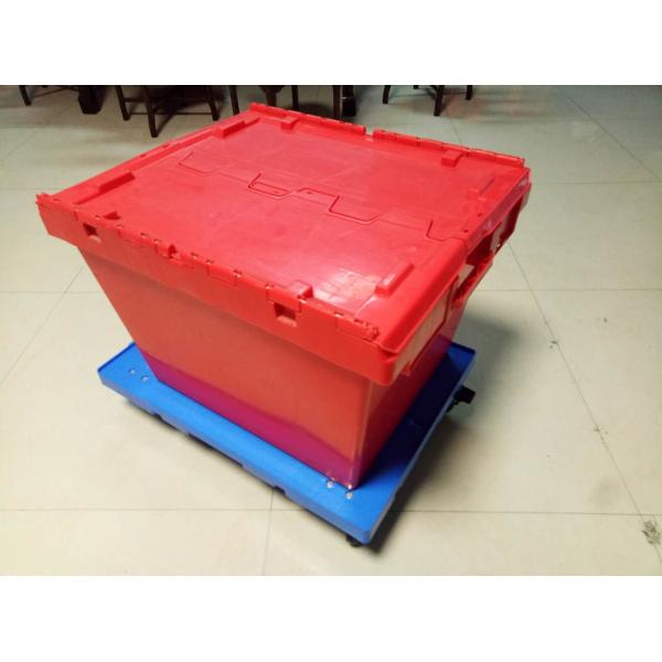 Impact - Resistance Large Plastic Moving Trolley Loading Capacity 225kg