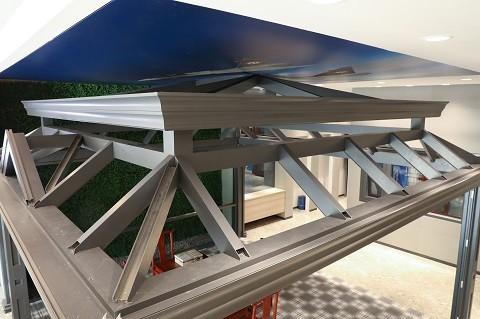 3mm Glass Aluminum Sunshine Room