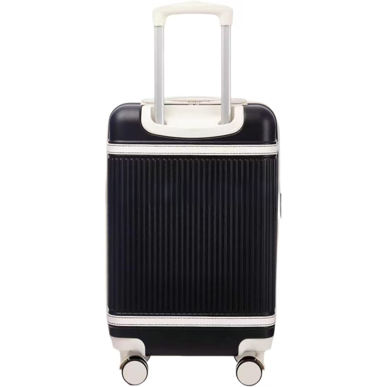 Unisex Large Capacity Expandable ABS Leather Trolley Suitcase Hot Sale Unisex Travel Luggage with Spinner Wheels