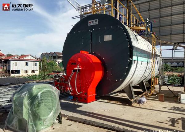 Container Industrial Steam Boiler , Gas Oil Fired Boiler CE Certification